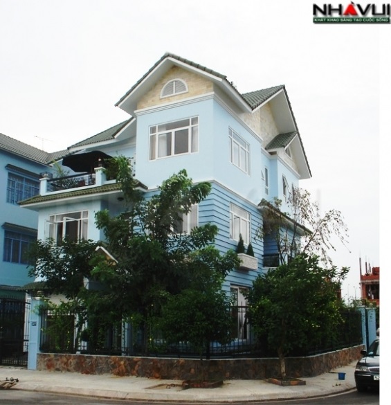 Biệt thự Xanh - Khu Sadeco - Quận 7 - Tp.Hồ Chí Minh.
