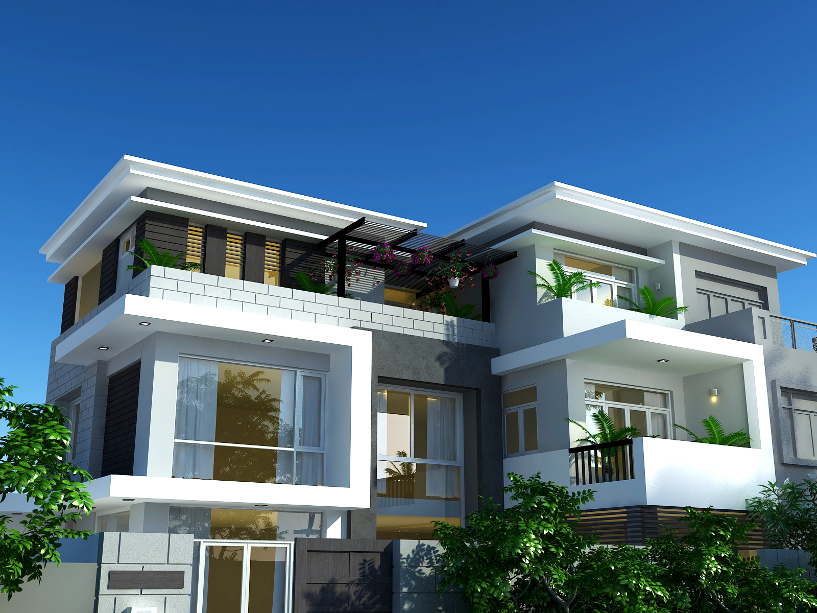 BIỆT THỰ PHỐ - QUẬN 7