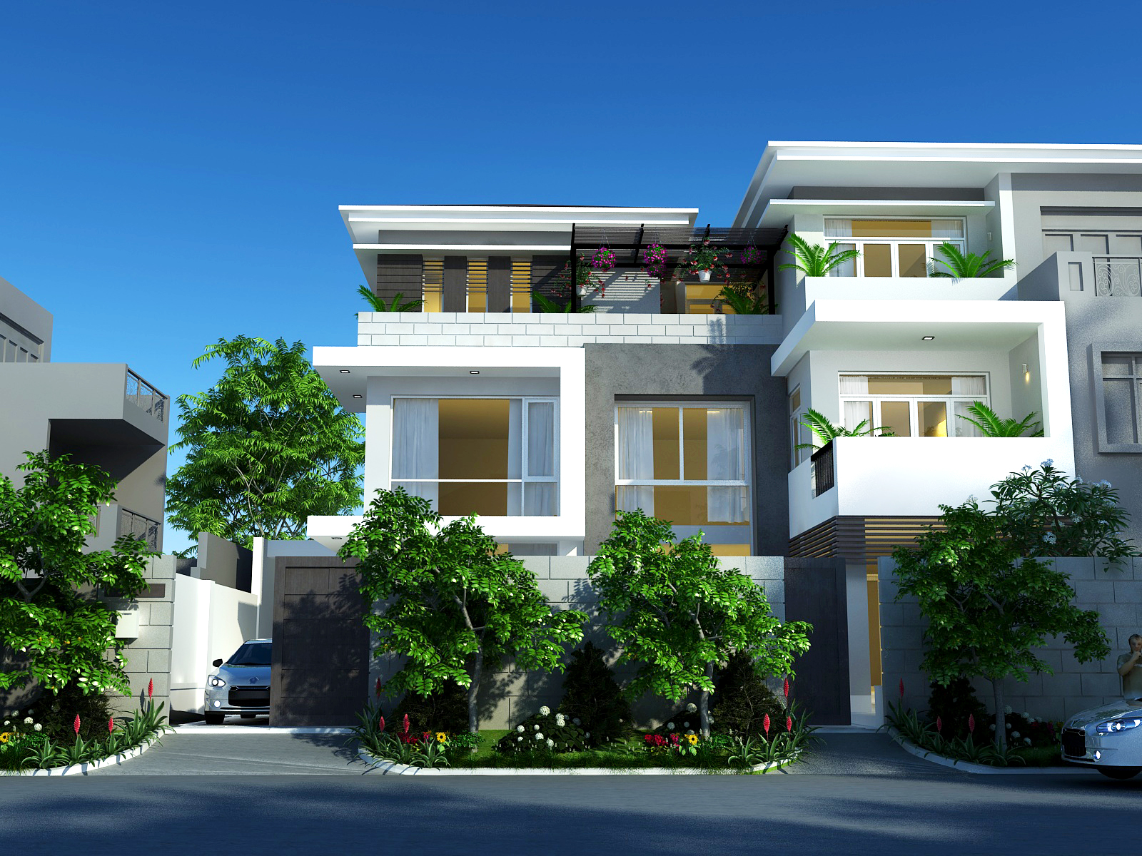 BIỆT THỰ PHỐ - QUẬN 7
