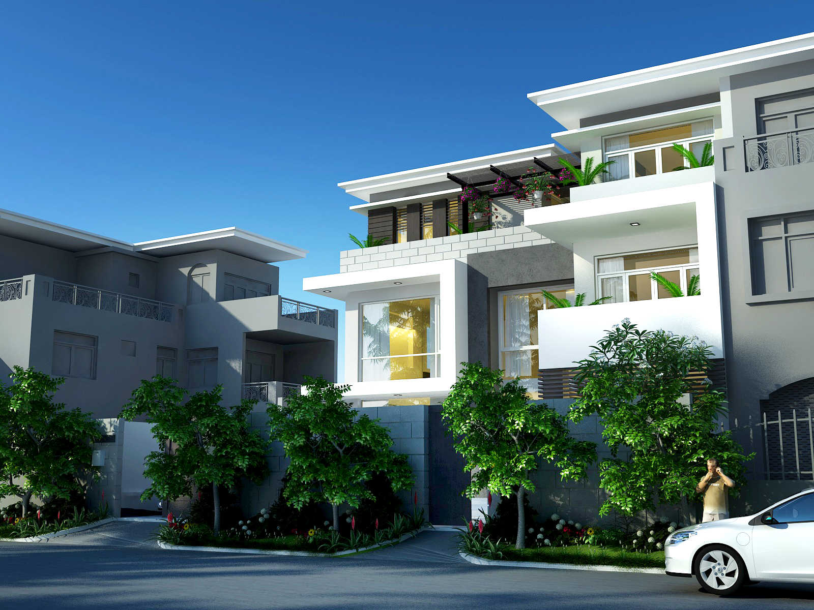 BIỆT THỰ PHỐ - QUẬN 7