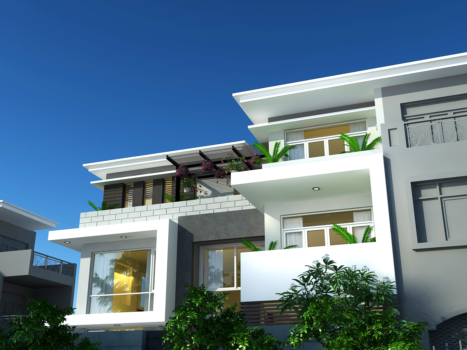 BIỆT THỰ PHỐ - QUẬN 7