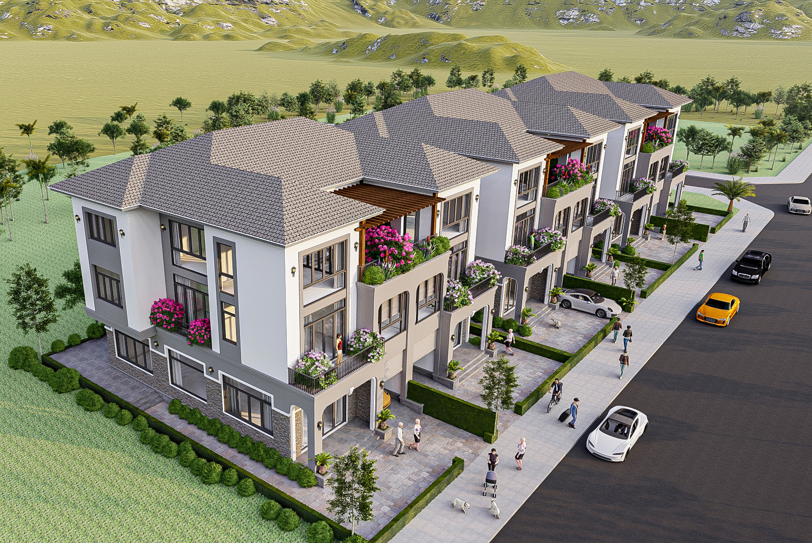 BIỆT THỰ KHU C3 - GOLDEN HILLS CITY