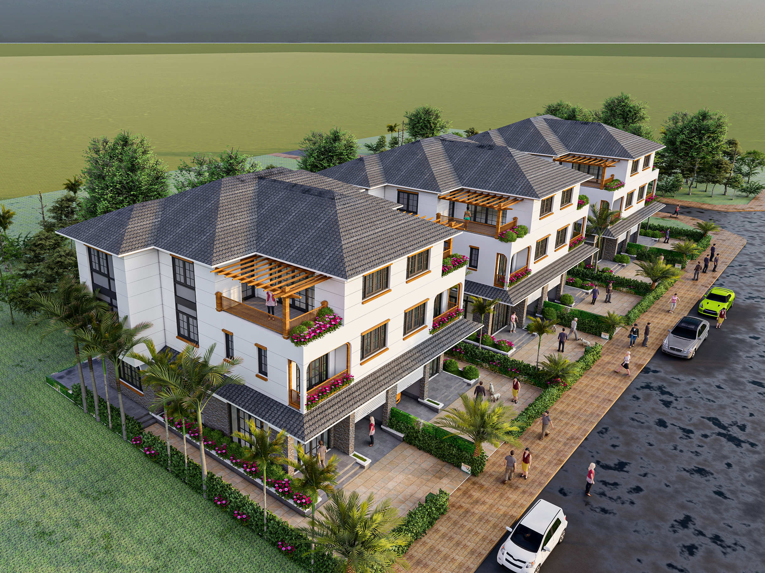 BIỆT THỰ KHU C3 - GOLDEN HILLS CITY