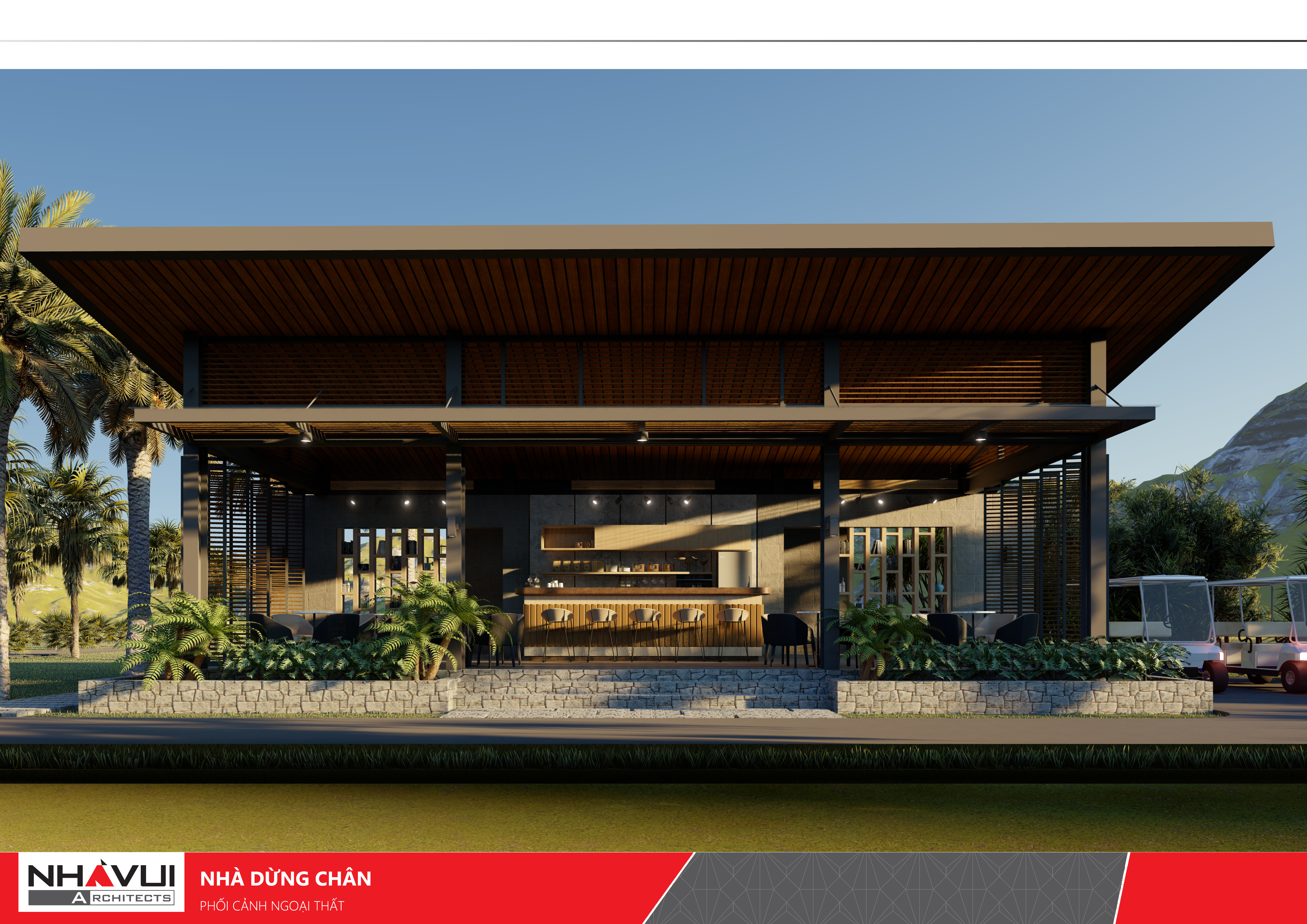 NHÀ DỪNG CHÂN - SÂN GOLF BÌNH TIÊN