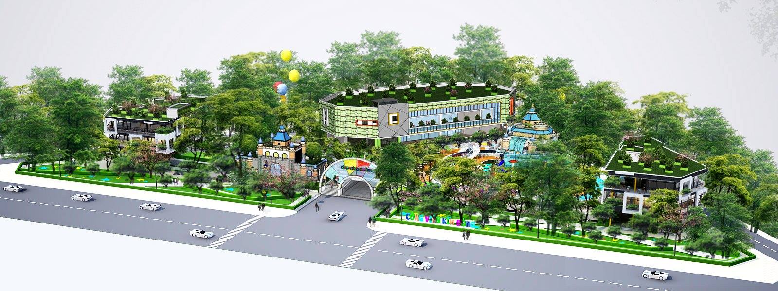 Khu văn hóa đa năng Công Viên Kim Đồng - TP Huế