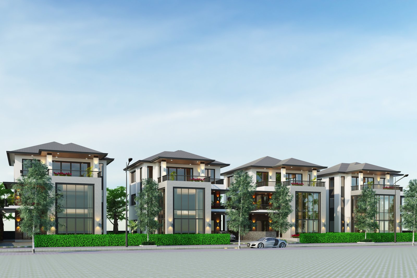 BIỆT THỰ PHỐ - M9 - GOLDEN HILL - ĐÀ NẴNG