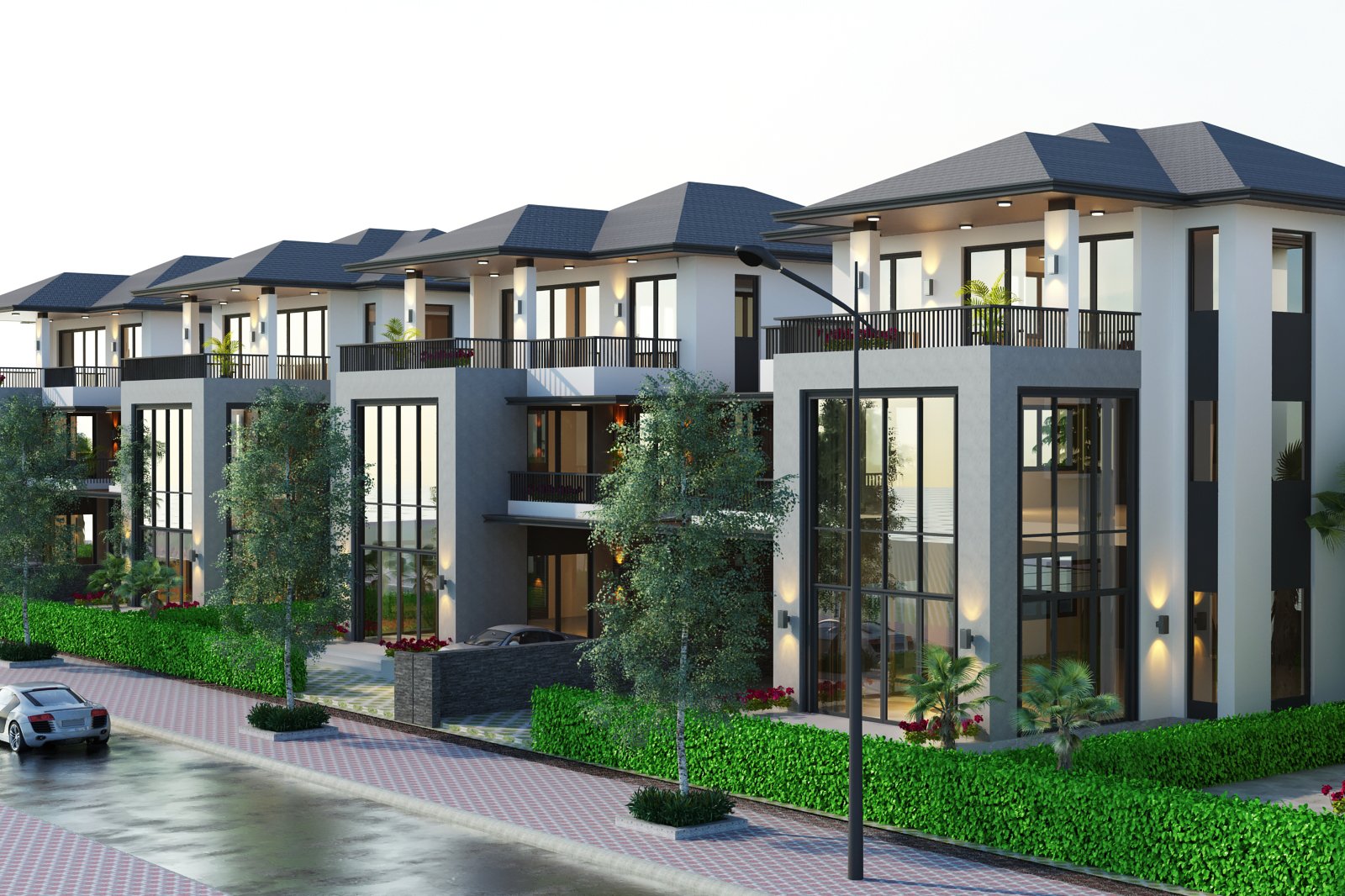 BIỆT THỰ PHỐ - M9 - GOLDEN HILL - ĐÀ NẴNG