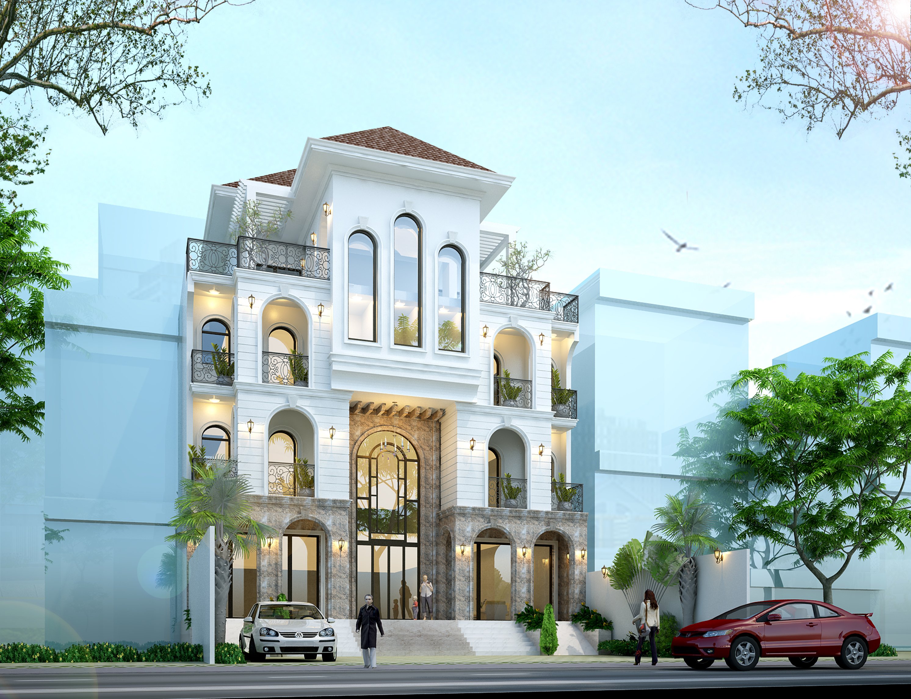 Khách Sạn Hoàng Khương - Tân Cổ Điển