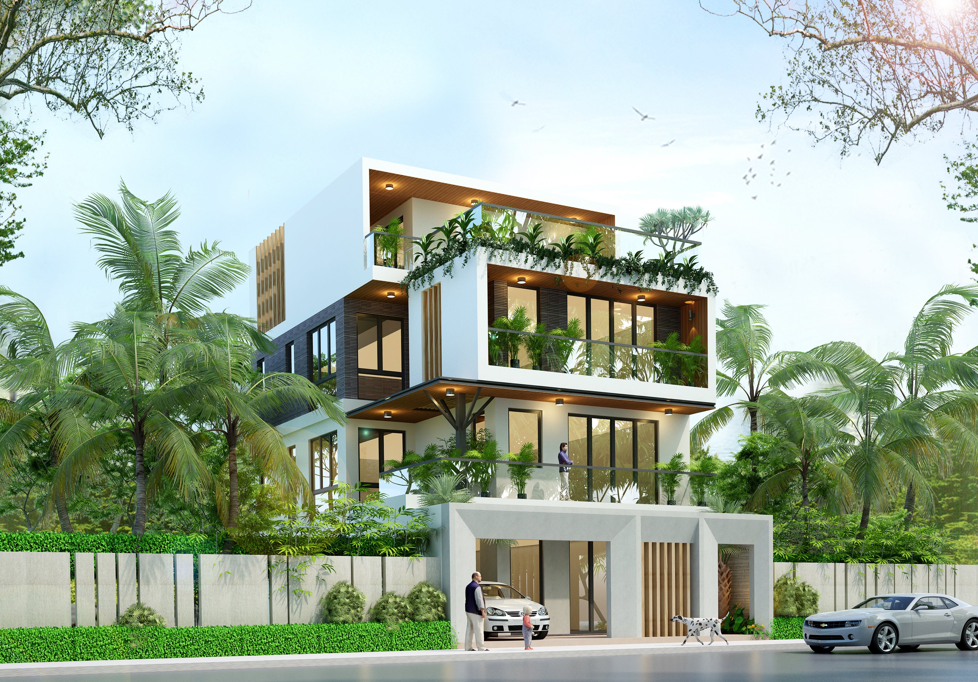 Biệt Thự Hiện Đại - Bình Tân