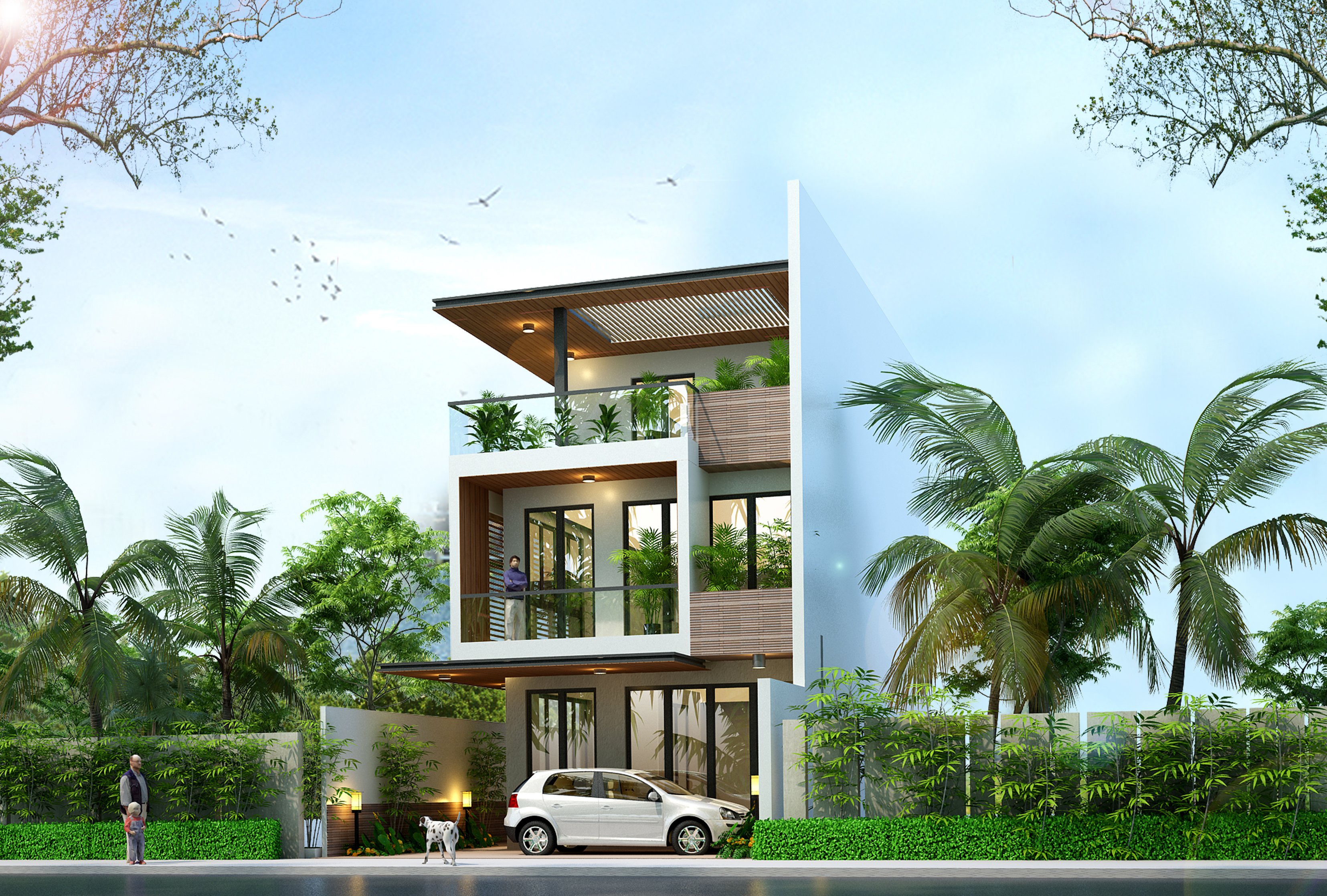 Biệt Thự Hiện Đại - An Lạc