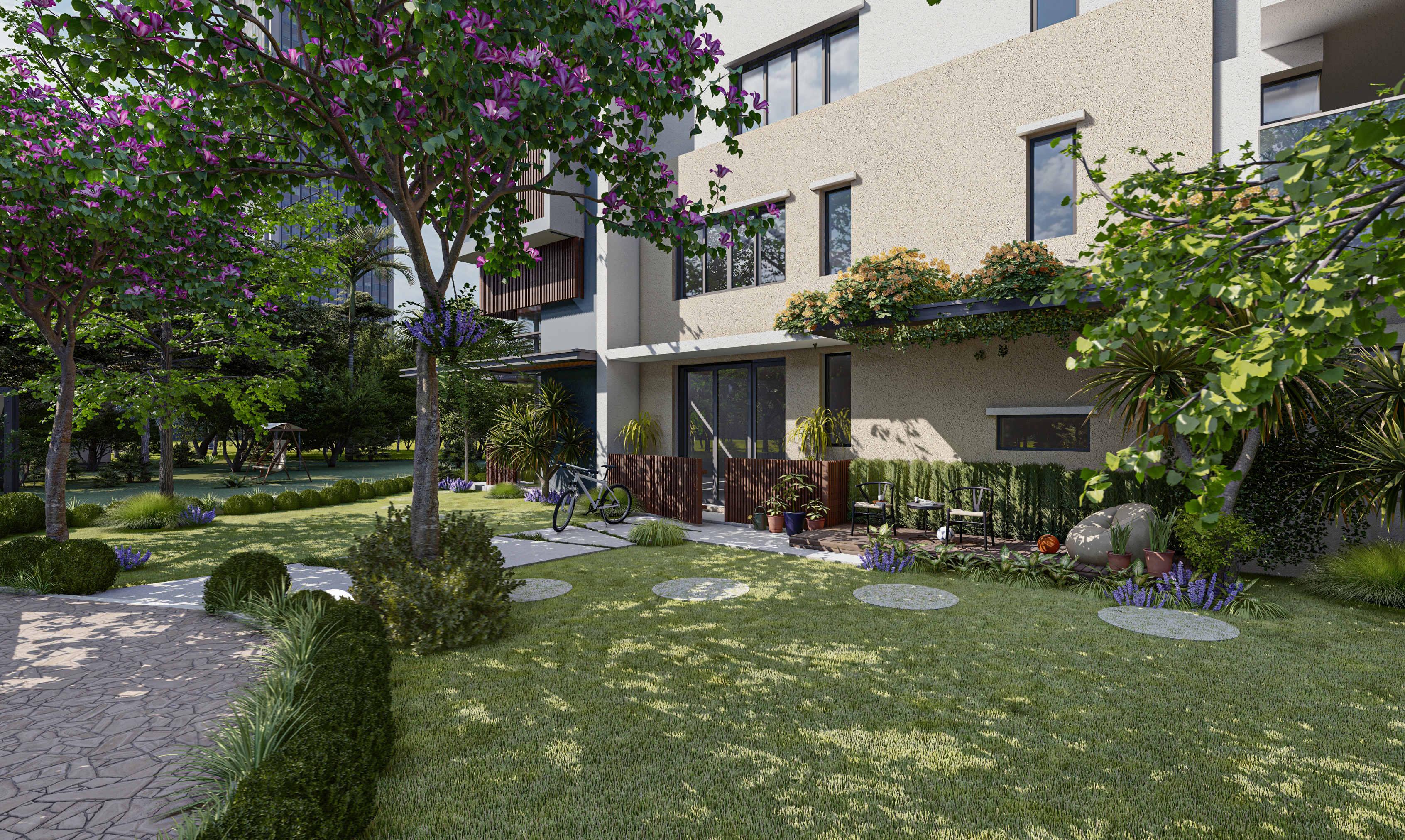 SÂN VƯỜN - GARDEN VILLAS - CELADON TÂN PHÚ