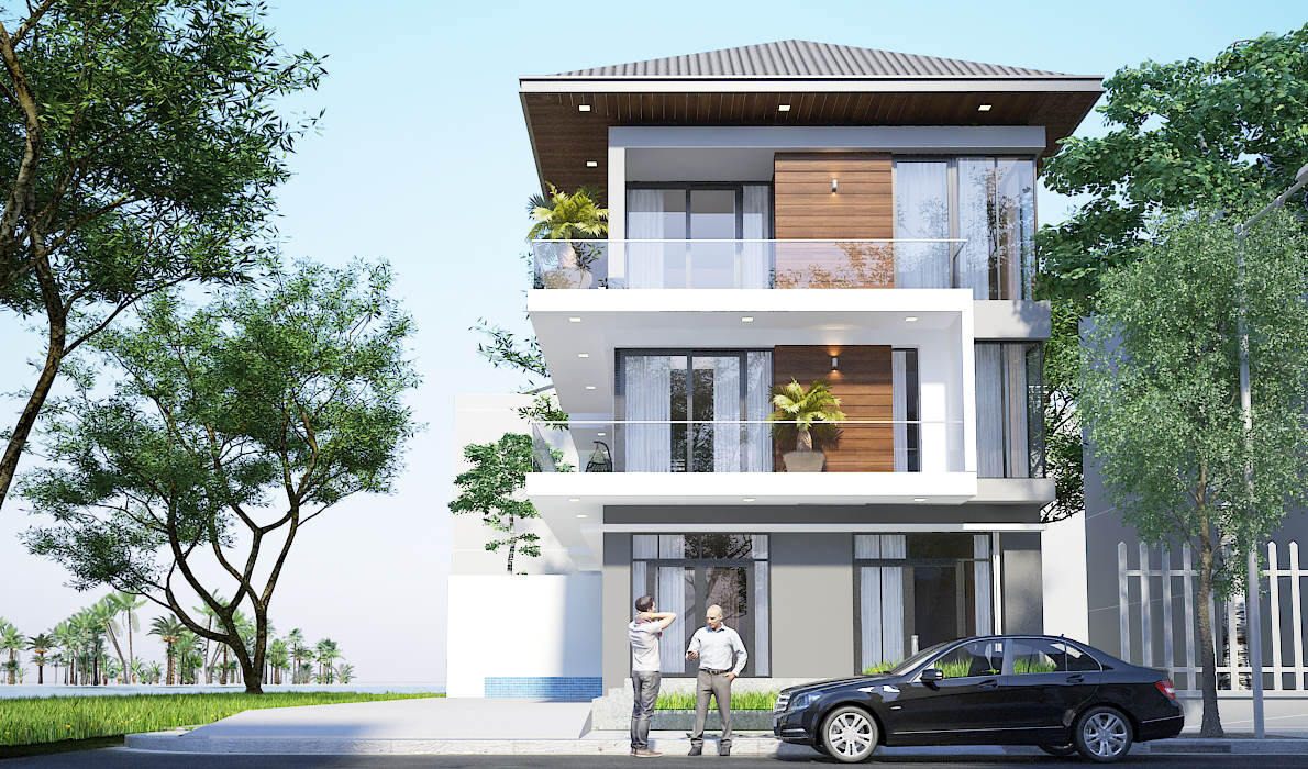Villa ven sông