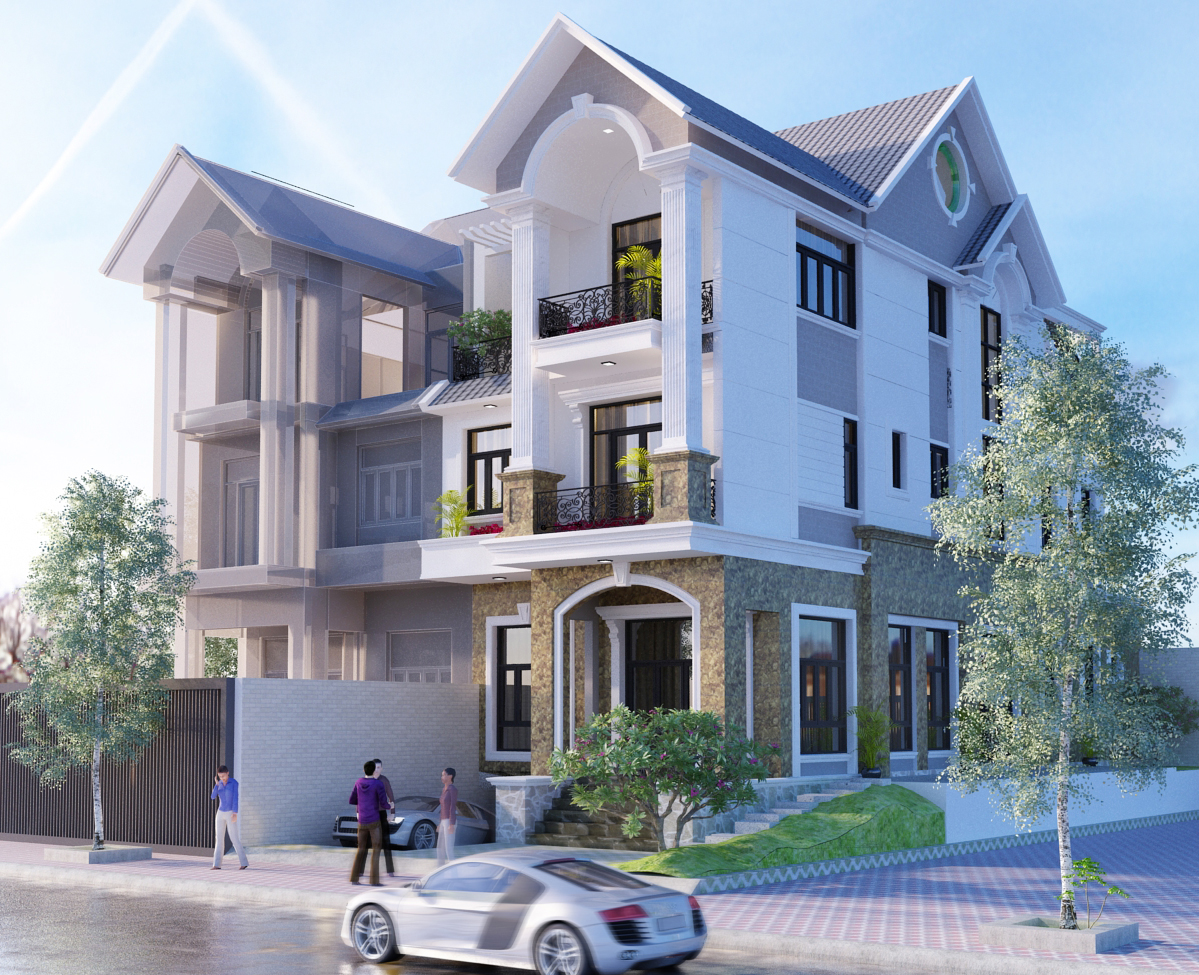 Biệt thự cổ điển chú Hoằng - BÌnh Chánh