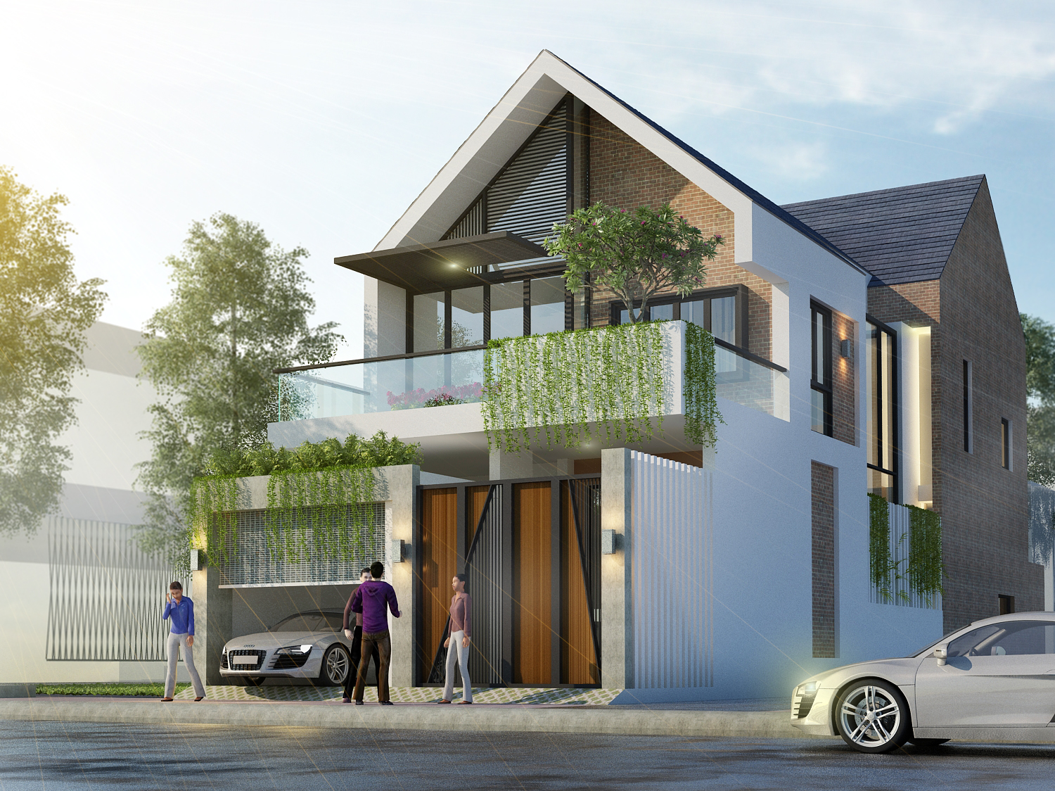 Biệt thự hiện đại cô Vui - Vũng Tàu