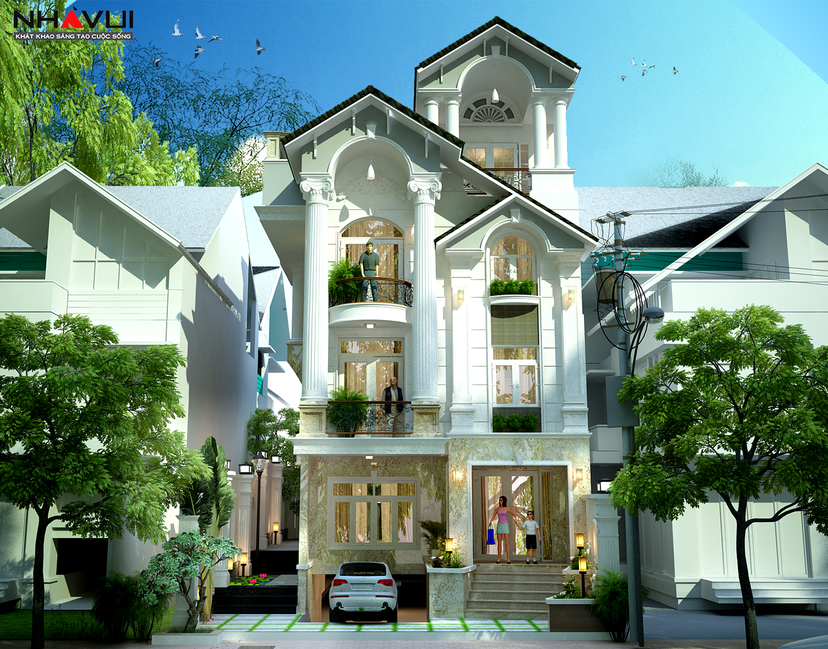 Biệt thự phố - KDC An Khánh - Quận 2
