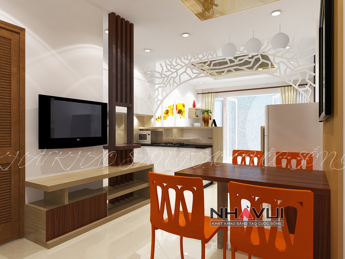 Nội thất căn hộ chị Phan Thị Thu Hà - quận 4