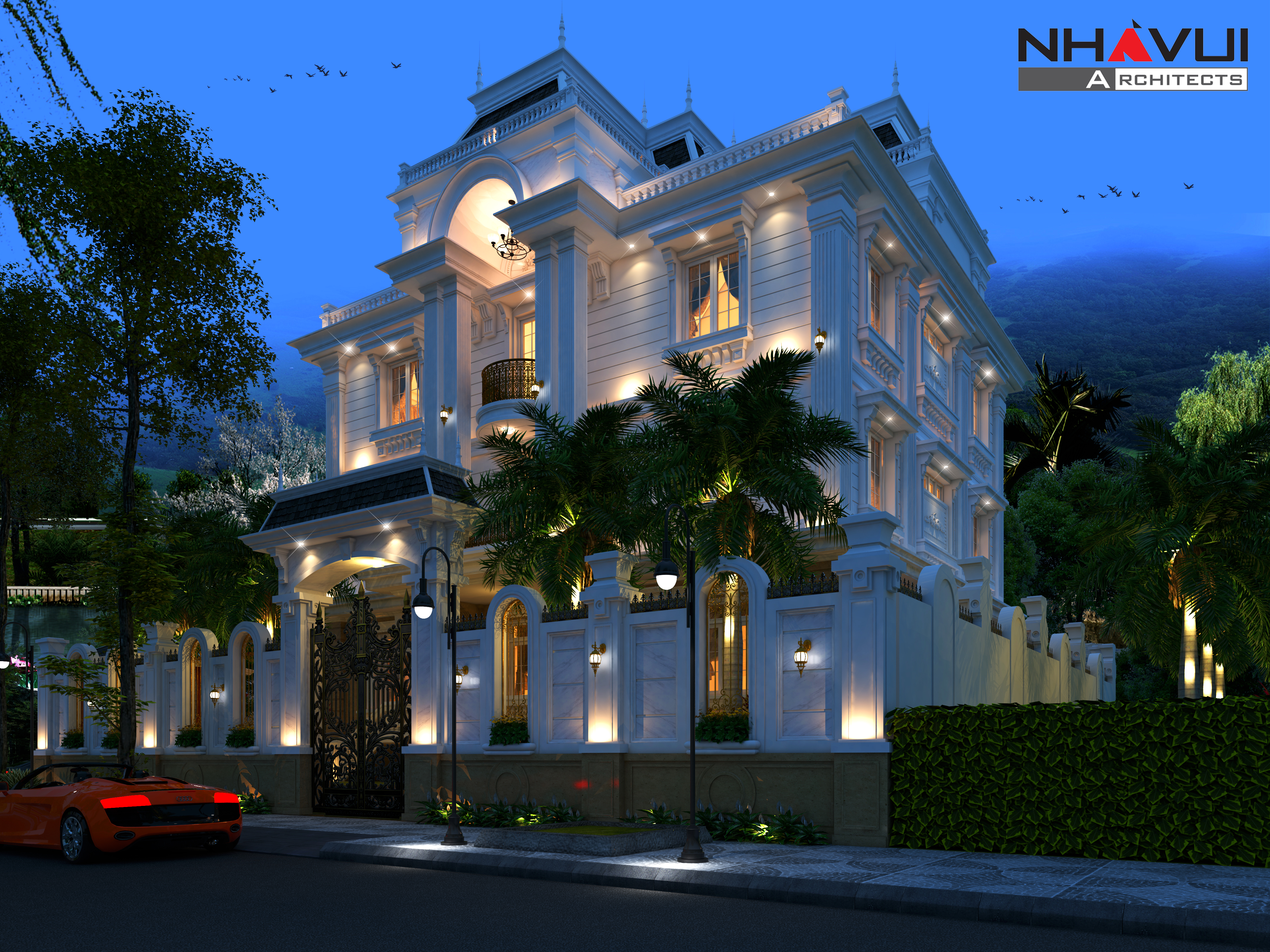 Biệt thự cổ điển Quận 02. Tp.hcm