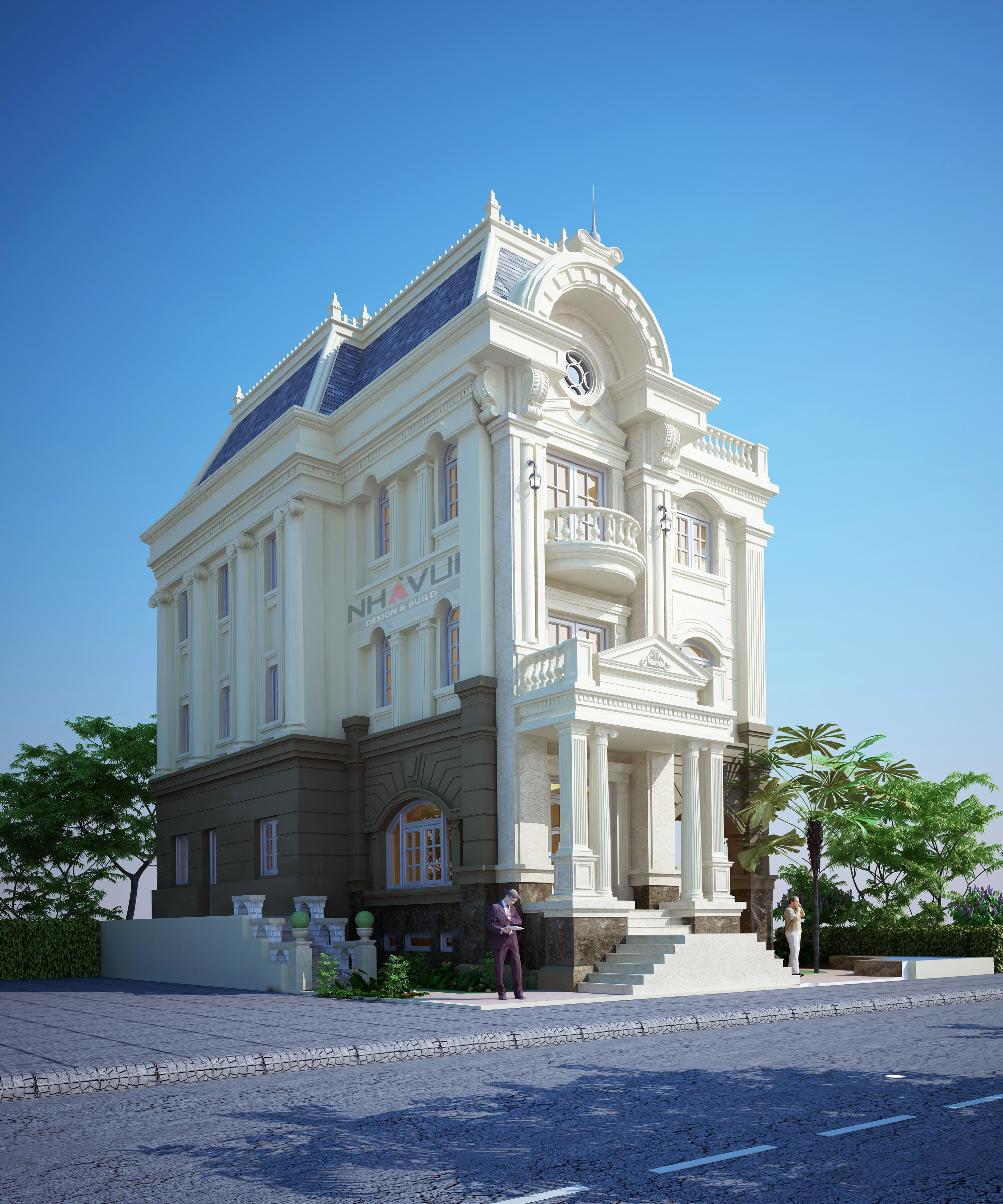 Biệt thự cổ điển quận 7