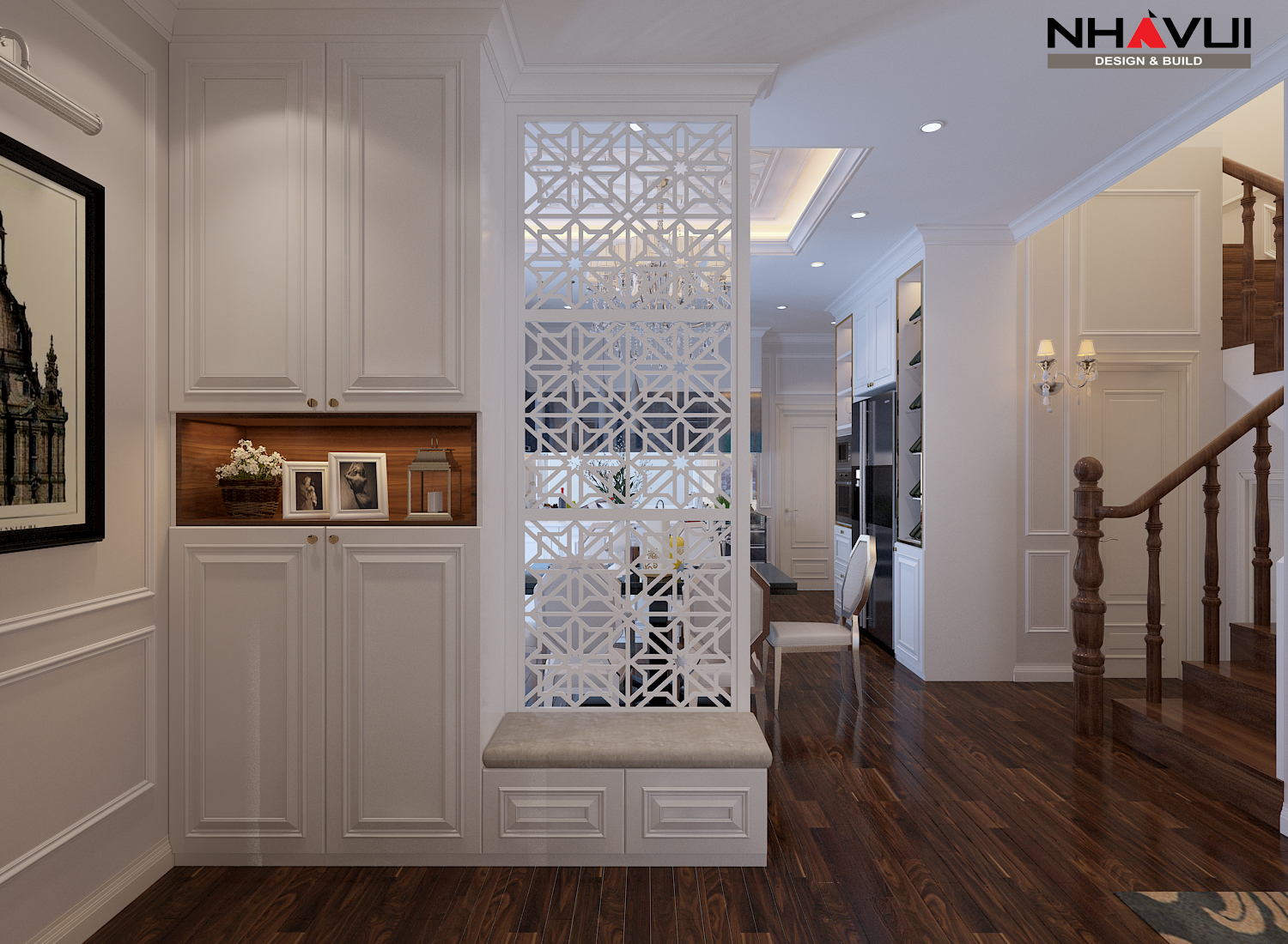 NỘI THẤT BIỆT THỰ PHỐ NHÀ BÈ - KHU BIỆT THỰ NINE SOUTH