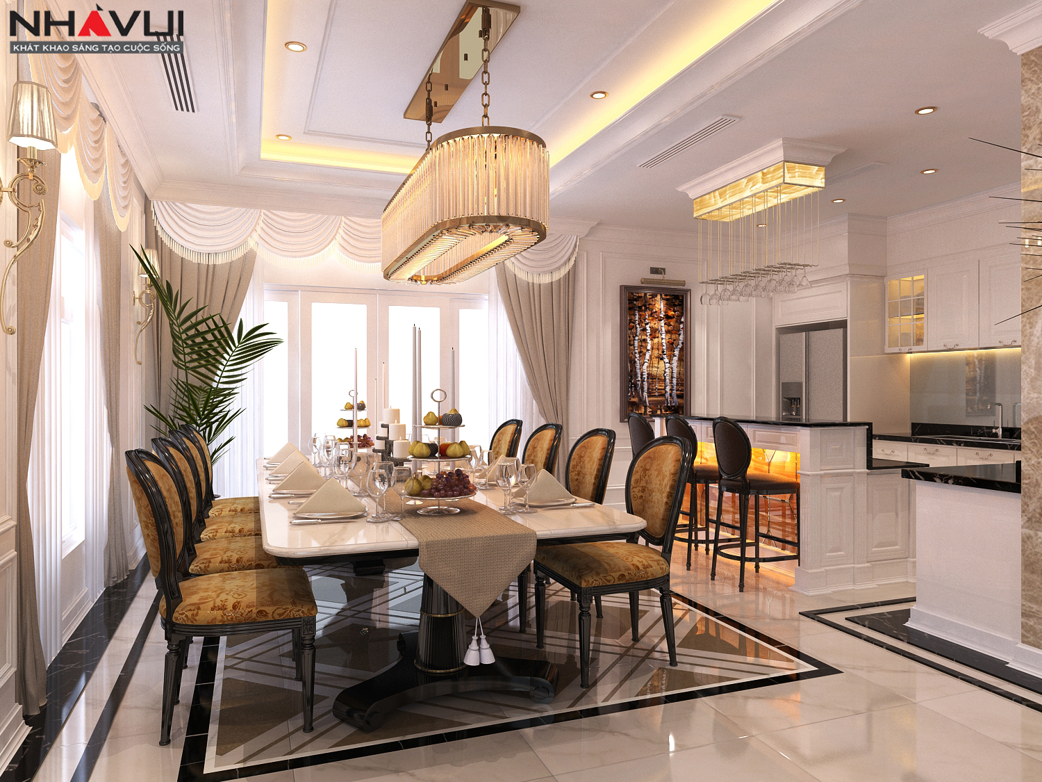 NỘI THẤT BIỆT THỰ PHỐ QUẬN 2