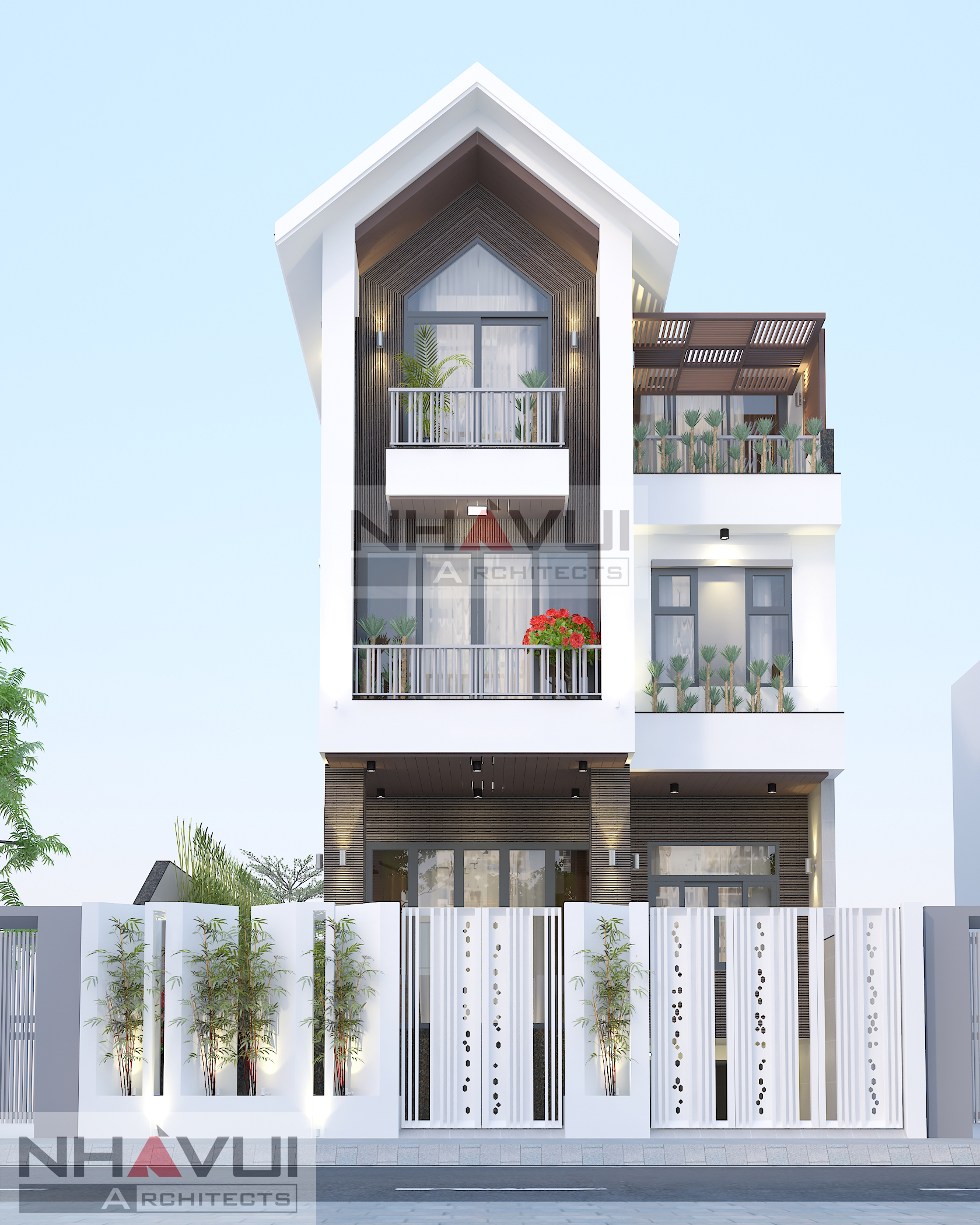 Biệt Thự Phố Hiện Đại - KDC Đại Phúc