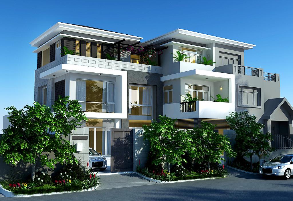 BIỆT THỰ PHỐ - QUẬN 7