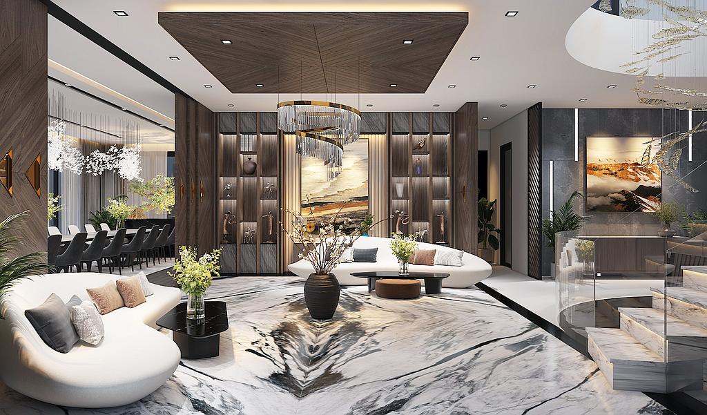 Golf resort villa
