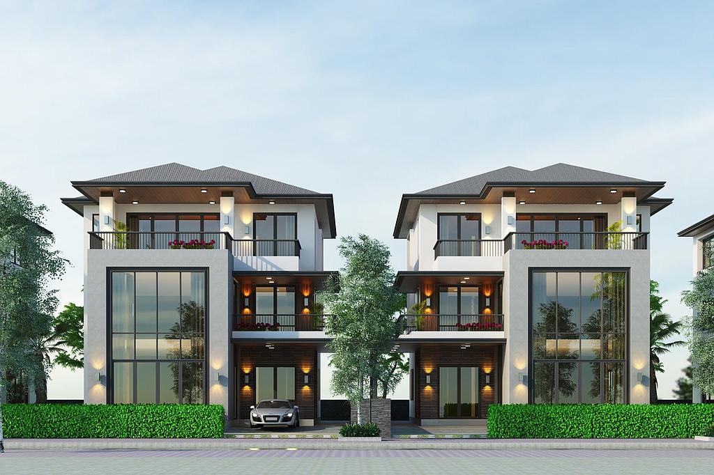 BIỆT THỰ PHỐ - M9 - GOLDEN HILL - ĐÀ NẴNG