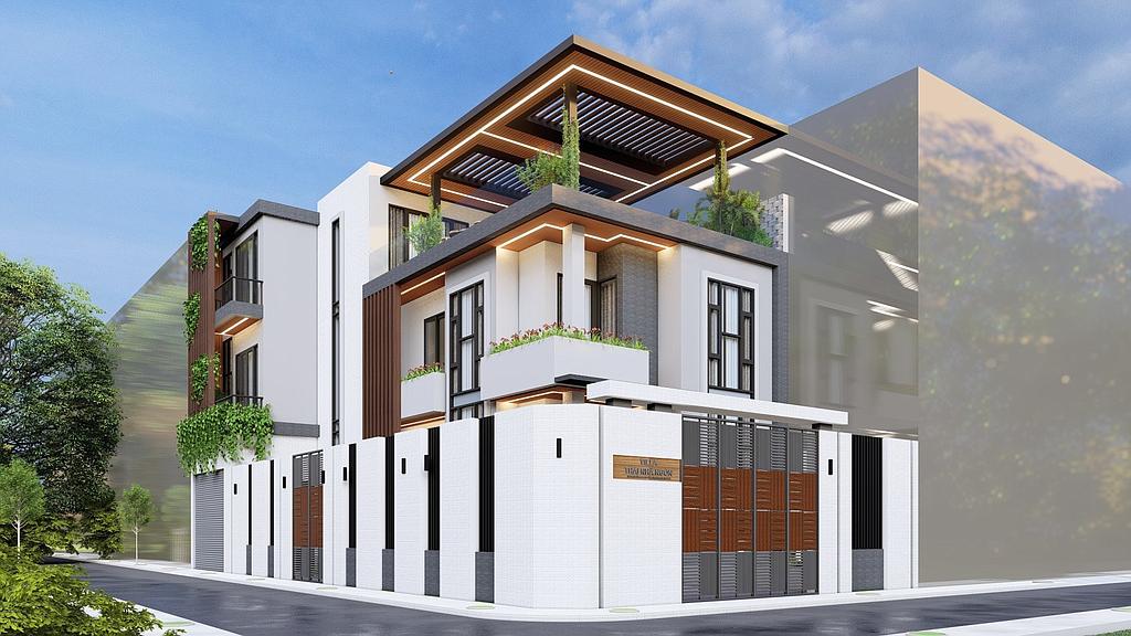NHÀ PHỐ HIỆN ĐẠI 2 MẶT TIỀN