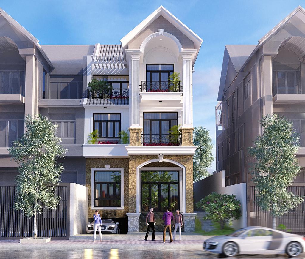 Biệt thự cổ điển chú Hoằng - BÌnh Chánh